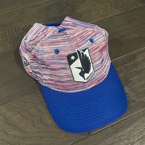New Era MLS Minnesota United FC Loons Adjustable Back Hat Great Condition!